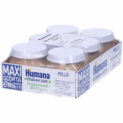 Humana Omogeneizzato Di Pollo Biologico 6 Vasetti 6x80 g Altro - Vista aggiuntiva 2