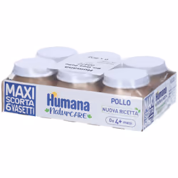 Humana Omogeneizzato Di Pollo Biologico 6 Vasetti 6x80 g Altro - Vista aggiuntiva 3
