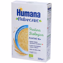 Humana Puntine Biologiche Pastina 320 g Pappa