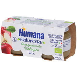 Humana Omogeneizzato Biologico di Mela 2x100 g Pappa