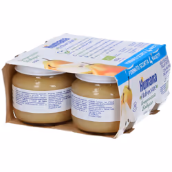 Humana Omogeneizzato Biologico Pera 4x100 g Pappa