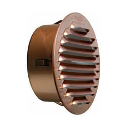 Blinky - Griglie Aerazione Rame con Rete Imbocco Rame Diametro mm.100