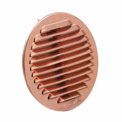 Codice: 8031624062527 Marca: VIGOR-BLINKY. Griglie Aerazione Rame con Rete Tonde mm.125-160