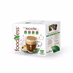 FoodNess Macaccino, Capsule caffè, Dolce Gusto, 10 pz, 120 mm, 145 mm, 85 mm