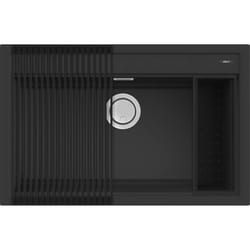 Elleci Best 130 Bundle Lavello montato su piano Rettangolare Granitek