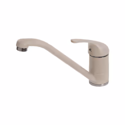 Miscelatore monocomando con canna girevole mod. "Minerva" colore 51 avena