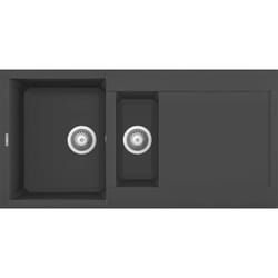 Elleci Easy 475 Lavello montato su piano Rettangolare Granitek