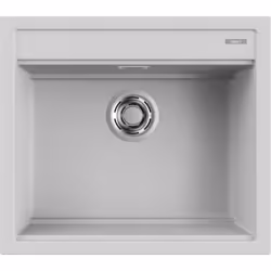 Elleci Best 105, Lavello montato su piano, Rettangolare, Metallo, Alluminio, 1 ciotole, Rettangolare