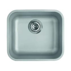 Space 450 R50 LIC450SACPUN – Lavello sottotop 1 vasca, Acciaio inox satinato, 49x44 cm, sottotop, Inox satinato - Elleci