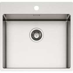 Elleci COMPASS 500 Lavello montato su piano Rettangolare Acciaio inox