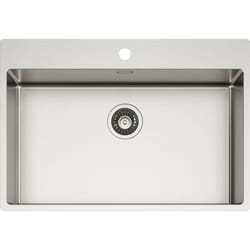 Elleci COMPASS 700 Lavello montato su piano Rettangolare Acciaio inox
