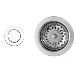 Elleci ASP13002 accessorio idraulico per lavandino Acciaio inox 8,89 cm (3.5")