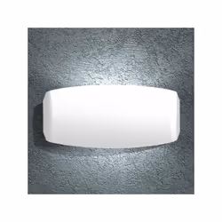 Applique da Parete 10.5w CCT Bianco da Esterno (Abram 270) IP55 - Fumagalli Plafoniera senza viti a vista con emissione della ...