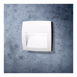 Segnapasso R7s IP55 LORENZA 150 - Fumagalli BIANCO, NERO O GRIGIO Lampada a muro con forma quadra, realizzata in resina antiu ...