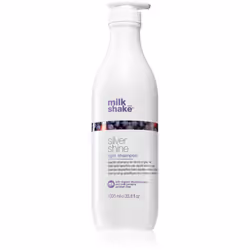 Che tu sia nata bionda o ti aiuti un po’ con una tinta chiara per capelli, lo shampoo milk_shake® Silver Shine Light eliminer ...