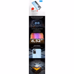 WINDTRE ZTE BLADE A72 5G 16,6 cm (6.52") Doppia SIM Android 11 USB tipo-C 4 GB 64 GB 4000 mAh Grigio