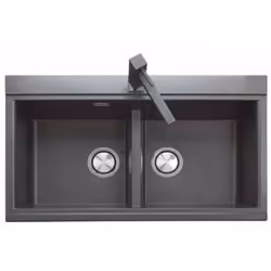 Plados LX8620UM42, Titanio, 2 ciotole, 379 x 371 mm, 23,5 cm, 379 x 371 mm, 23,5 cm