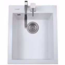 Plados One 41.10, Bianco, 1 ciotole, 340 x 400 mm, 20 cm, 410 mm, 500 mm