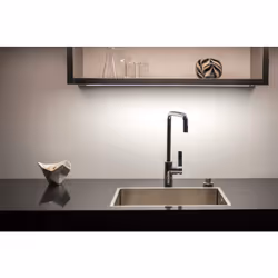 Descrizione Lavello cucina Plados SL7400 in acciaio inox satinato a una vasca - foro per l'incasso: 700x400mm - base da 800mm ...