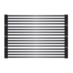 Plados ROLLMAT Scolapiatti da lavandino Silicone, Acciaio inox Nero