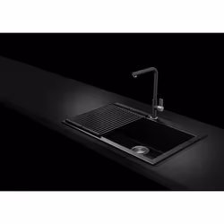 Plados ROLLMAT Scolapiatti da lavandino Silicone, Acciaio inox Nero - Vista aggiuntiva 2