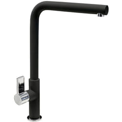 Plados - Miscelatore monocomando venmixl con canna a 90° - Nero Matt
