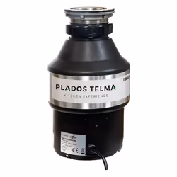 Plados TBG05, Dispositivo per lo smaltimento dei rifiuti per lavello, Alimentazione per lotti, 0,5 cv, 1200 ml, Motore a indu ...