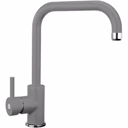 Miscelatore Plados monocomando VENMIX20 con canna tubolare - Titanio