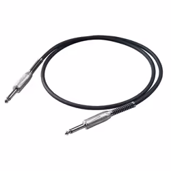 Proel BULK100LU3, 6.35mm, Maschio, 6.35mm, Maschio, 3 m, Nero