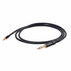Proel CHLP185LU15, 3.5mm, Maschio, 6.35mm, Maschio, 1,5 m, Nero