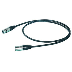 Proel STAGE275LU2 cavo audio 2 m XLR (3-pin) Nero