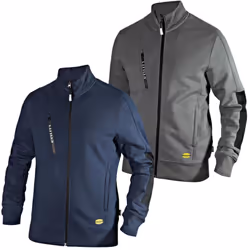 La Felpa da Lavoro Diadora LightWork Full Zip è un indumento realizzato con tessuto leggero Interlock , composto dall’80% di ...