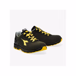 Taglie disponibili: 38, 39, 40, 41, 42, 43, 44, 45, 46. Scarpe Antinfortunistiche Diadora Run Atom Low S3 SRC Nero Giallo - 7 ...