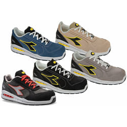 Scarpe da lavoro Diadora Run Net Airbox Geox Low S3 src - 47 - Rosso - Rosso