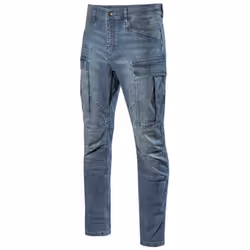 Jeans da Lavoro Diadora Pant Stone Cargo Light Jeans da Lavoro Diadora | Modello Cargo Denim leggero cargo stone washed, elas ...