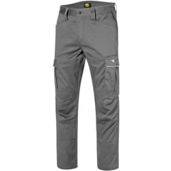 Pantaloni da Lavoro Diadora Stretch Cargo Grigio, misura: l Grigio