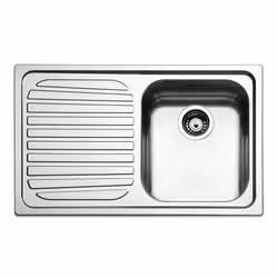 Apell Roma RO791ILAC, Acciaio inox, 1 ciotole, 790 x 500 mm, 18 cm, 8,89 cm (3.5"), 790 mm