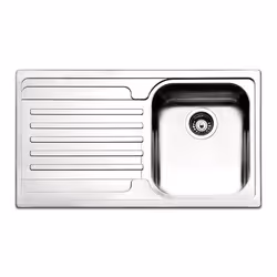 Apell Venezia VE861ILBC, Acciaio inox, 1 ciotole, 340 x 400 mm, 21 cm, 8,89 cm (3.5"), 860 mm