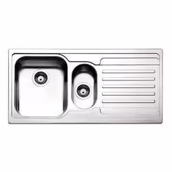Apell Venezia VE1002IRBC, Acciaio inox, 2 ciotole, 340 x 400 mm, 21 cm, 165 x 300 mm, 13 cm