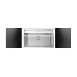 Apell RE791IKITB lavello Lavello ad incasso Rettangolare Acciaio inox