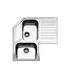 Apell ROAN2B90I Lavello ad incasso Rettangolare Acciaio inox