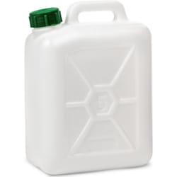 Ecoplast Tanica 5 Litri, Fusto in Plastica, Colore Neutro, Made in Italy