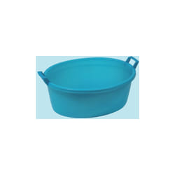 Vaschetta vaschette bacinella plastica ovale ø 70x53xH26 cm - Lt. 45