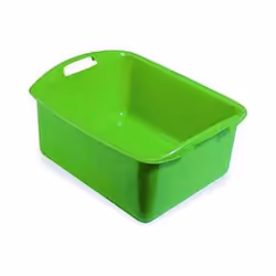 In pvc. Dimensioni cm. 40x32,5x15. colori assortiti