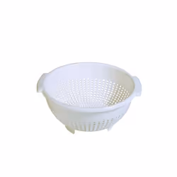 In plastica alimentare. mm 320 x h.155 - bianco