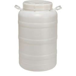 Bidone 'bocca larga' lt. 10 - no predispos.rubinetto