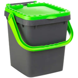 Ecoplast - Pattumiera per Raccolta Differenziata 20 Lt, Bidone Spazzatura verde