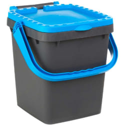 Ecoplast Pattumiera per Raccolta Differenziata 20 Lt, Bidone Spazzatura blu