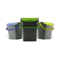 Ecoplast - Pattumiera Per Raccolta Differenziata 'Ecologic' 28 Lt. - Cm. 38X36,5Xh.37