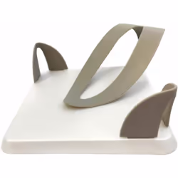 In plastica. Dimensioni: mm. 194x194xh.85.